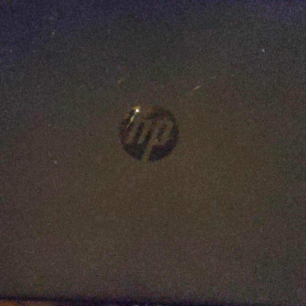 Hp laptop it's black